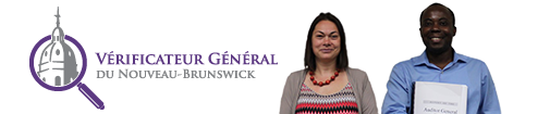 Logo du vérificateur général du Nouveau-Brunswick